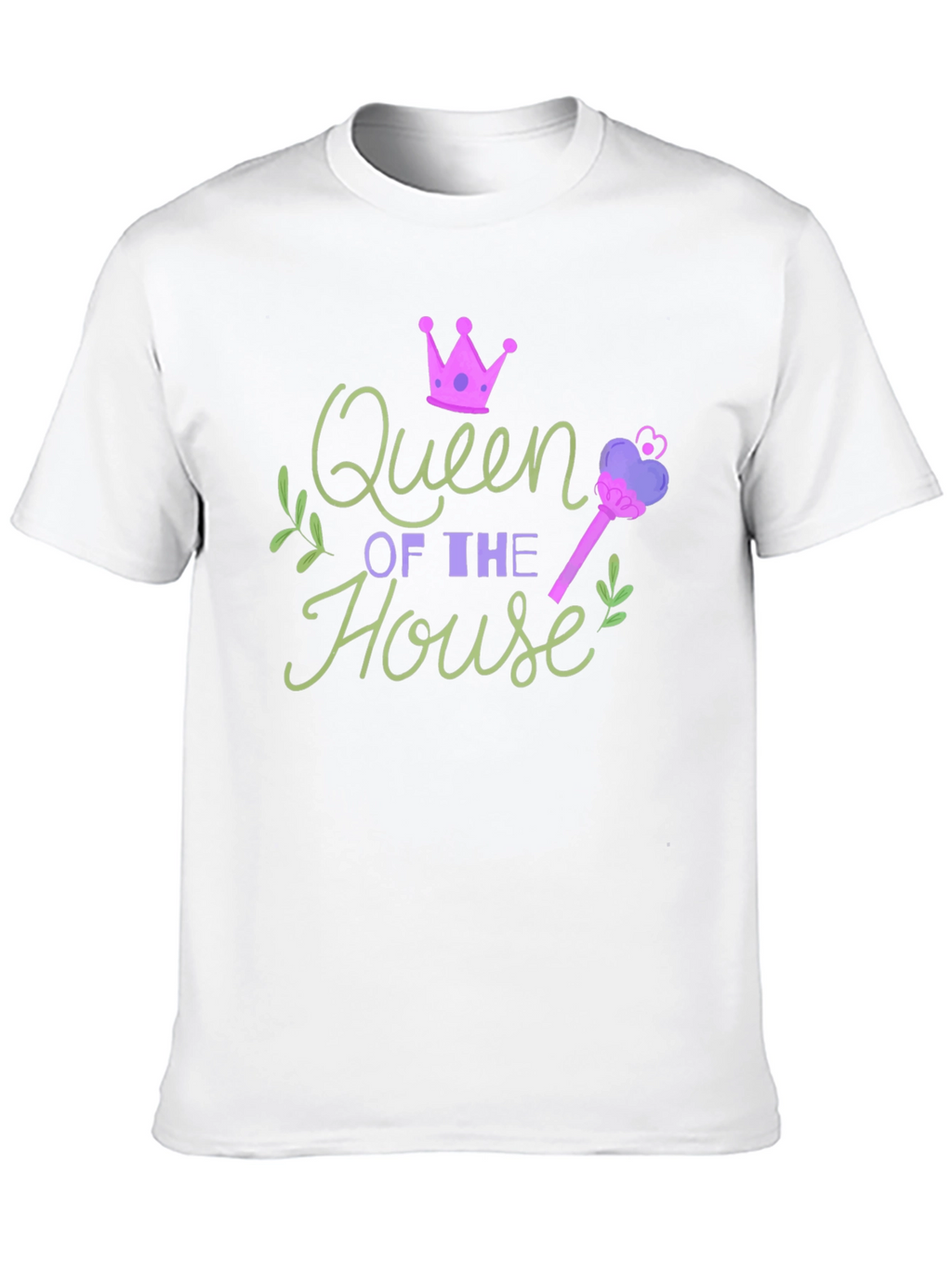 Queen of the House Graphic T-Shirt - Novelty Tee
