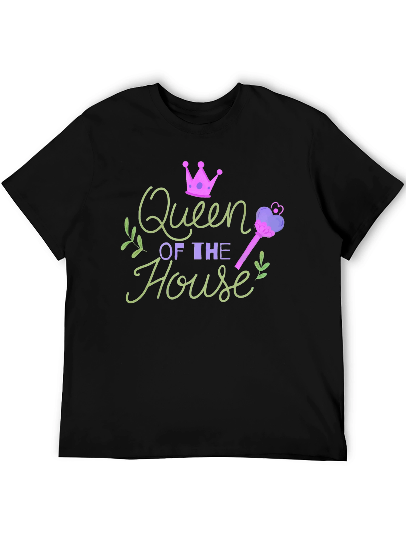 Queen of the House Graphic T-Shirt - Novelty Tee