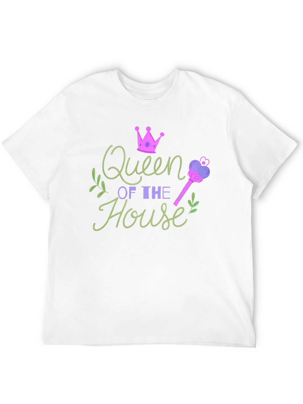 Queen of the House Graphic T-Shirt - Novelty Tee
