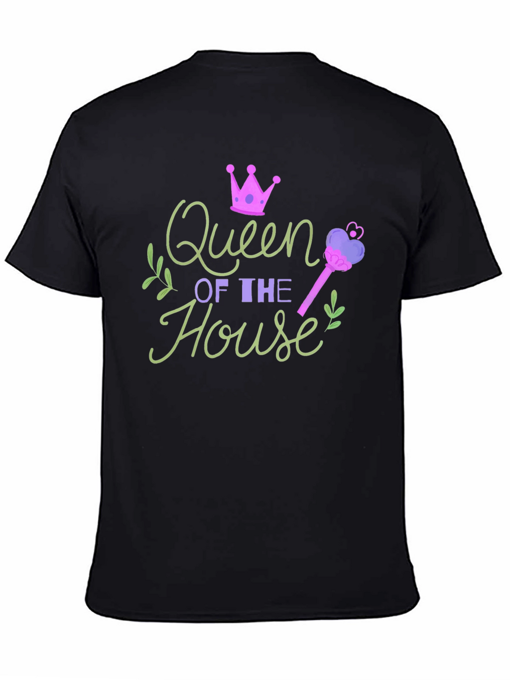Queen of the House Graphic T-Shirt - Novelty Tee