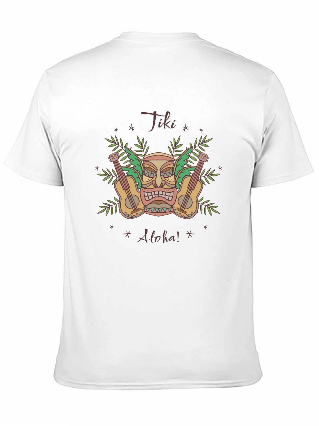 Tiki Aloha Graphic T-Shirt - Island Vibes