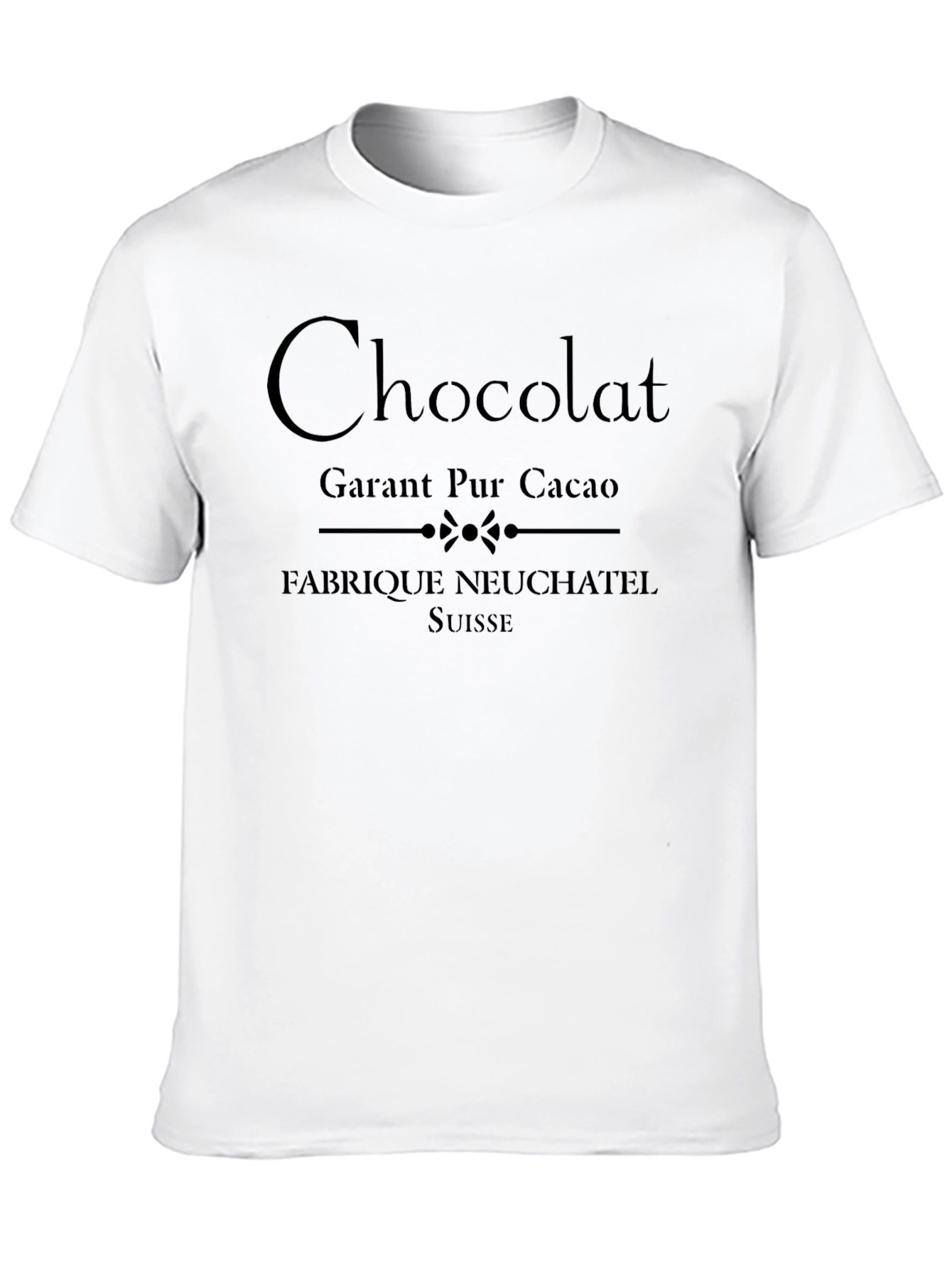Chocolate Garanti Pur Cacao Black T-Shirt