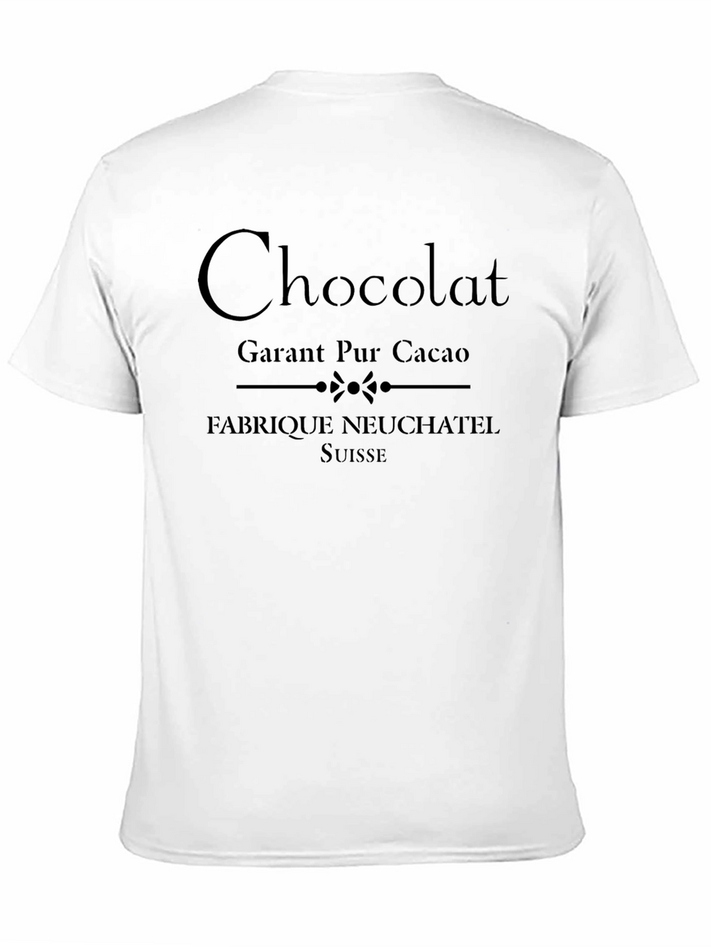 Chocolate Garanti Pur Cacao Black T-Shirt