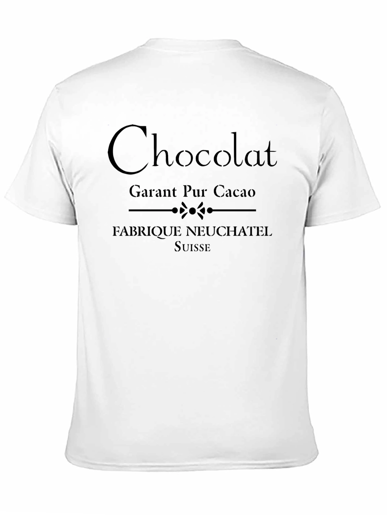 Chocolate Garanti Pur Cacao Black T-Shirt