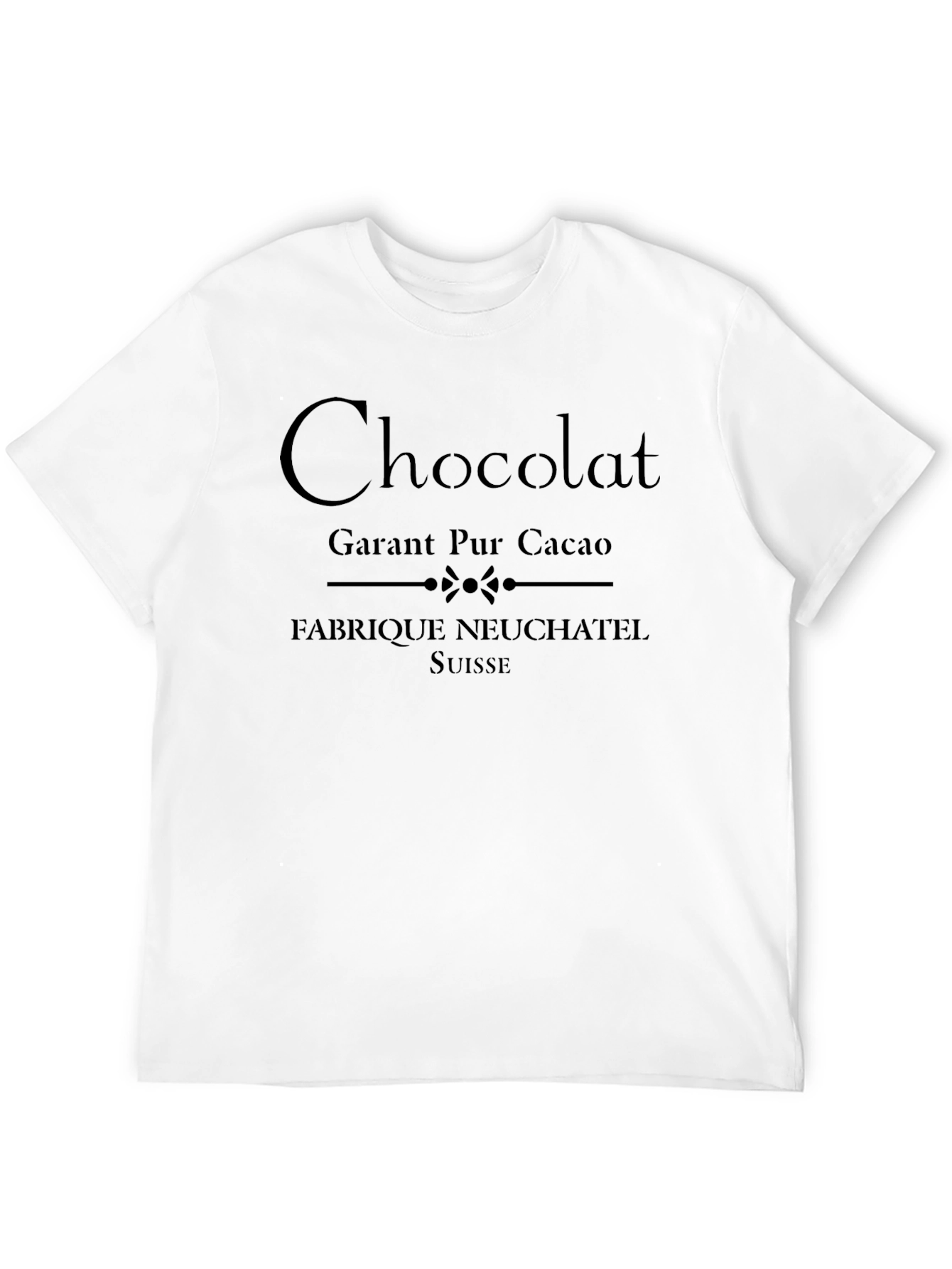 Chocolate Garanti Pur Cacao Black T-Shirt