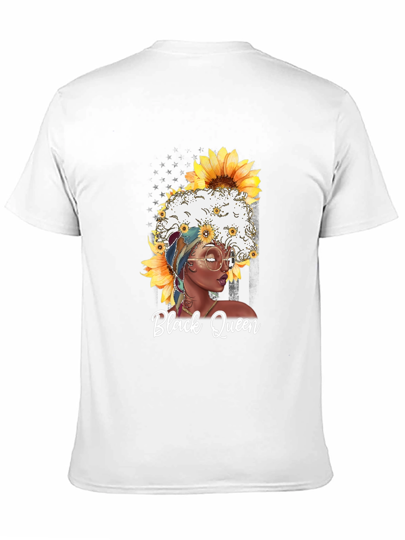 Black Queen Sunflower T-Shirt
