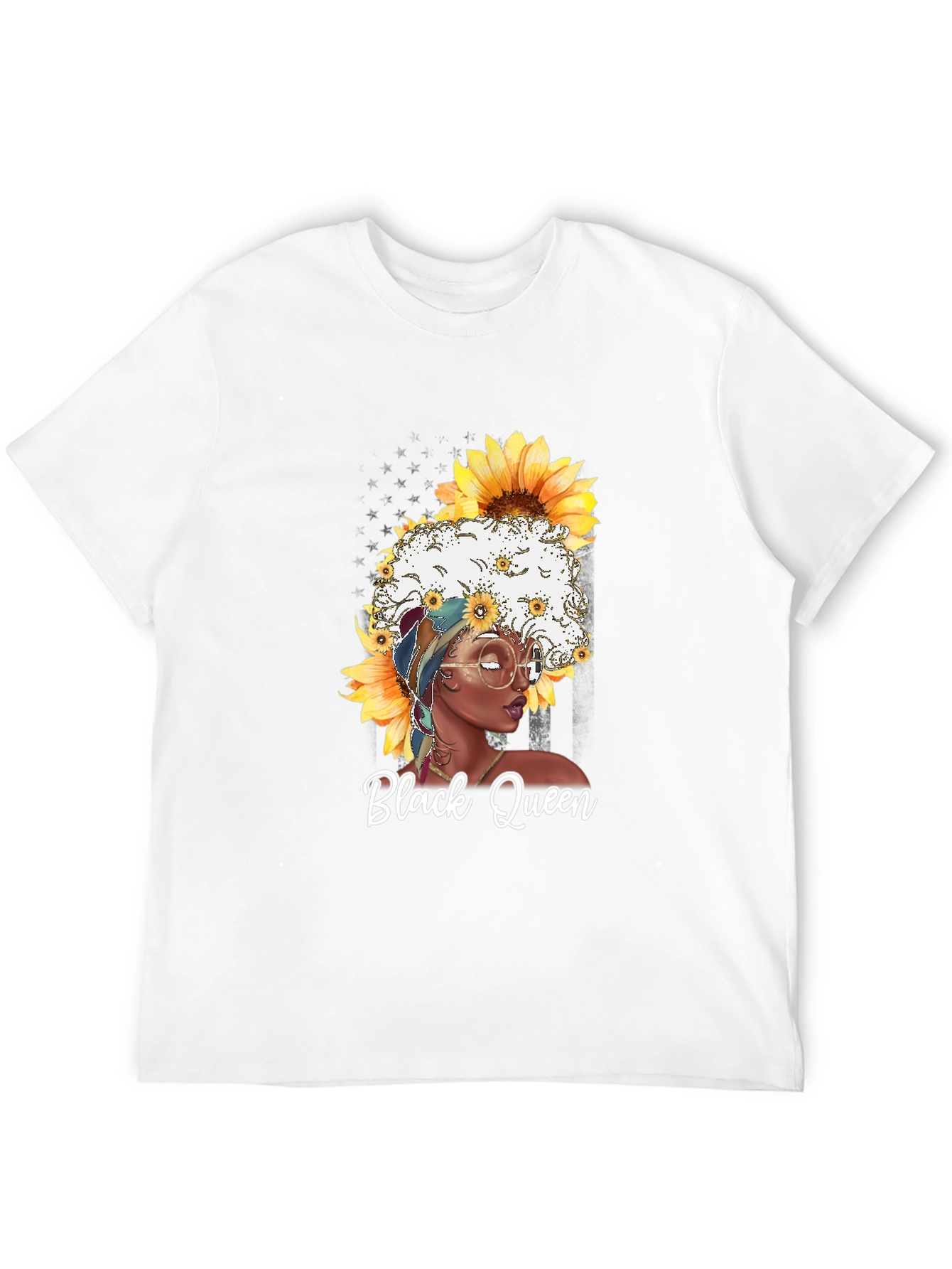 Black Queen Sunflower T-Shirt