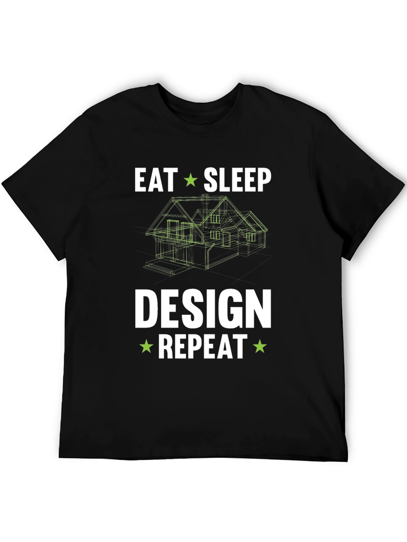 Eat Sleep Design Repeat Graphic Tee