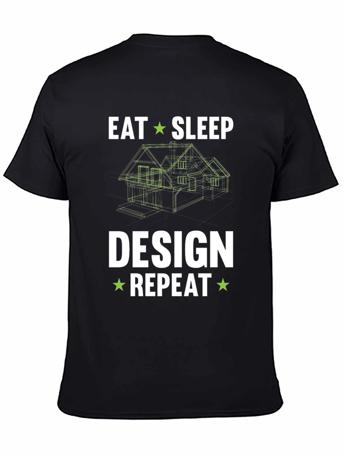 Eat Sleep Design Repeat Graphic Tee