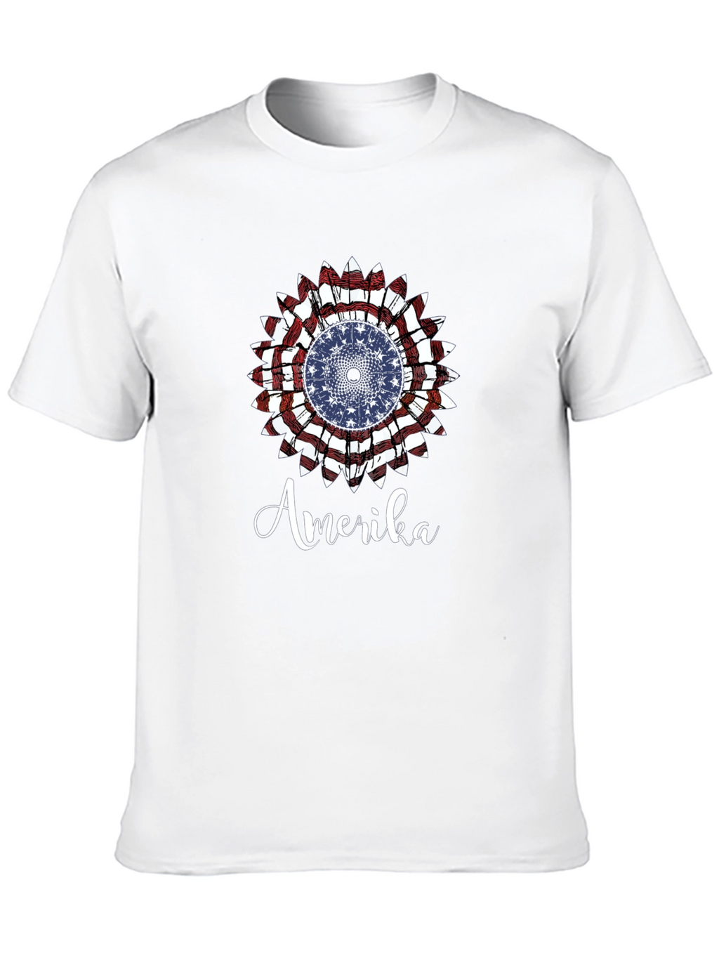 Amerika Patriotic Graphic T-Shirt