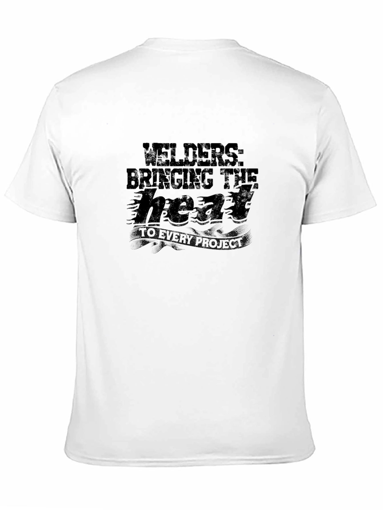 Welders Heat Project T-Shirt - Black Graphic Tee