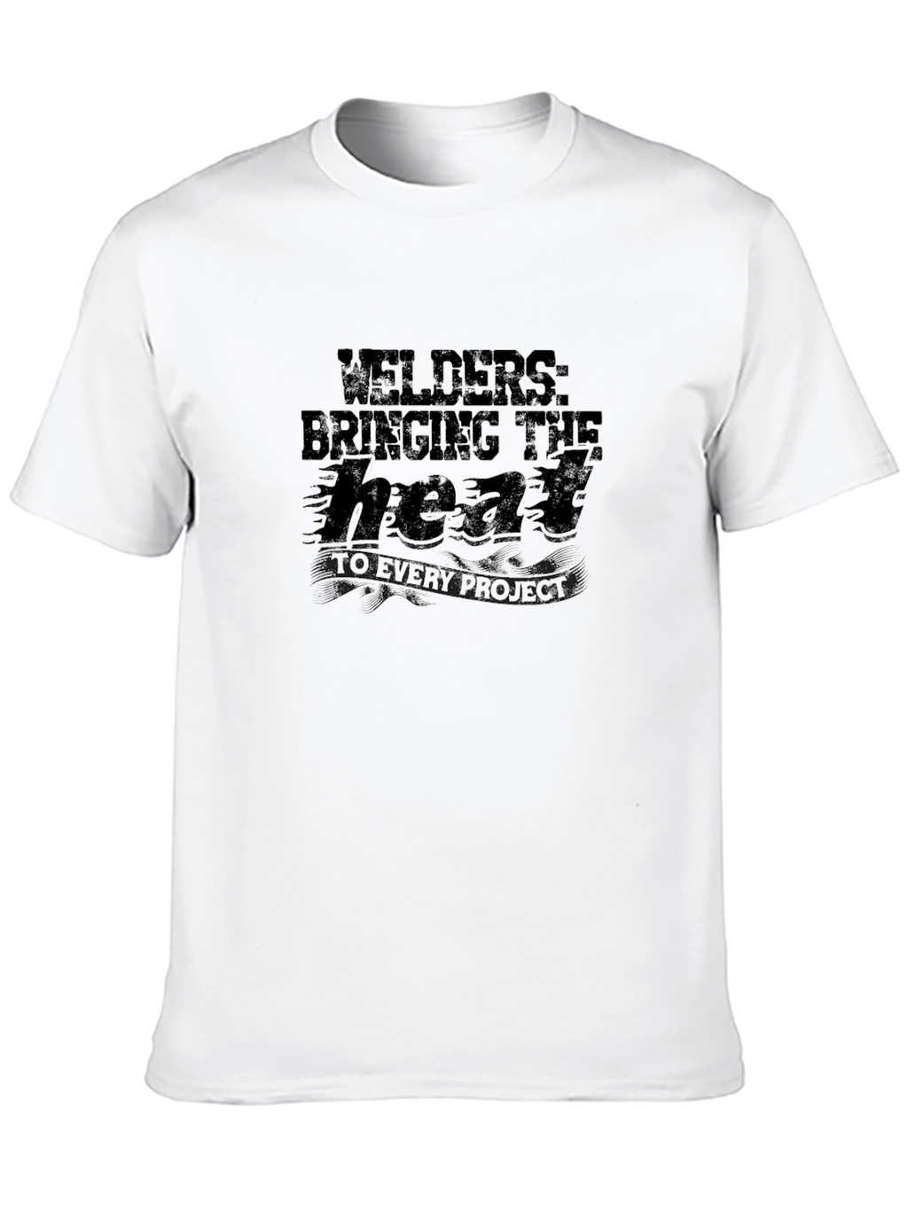 Welders Heat Project T-Shirt - Black Graphic Tee