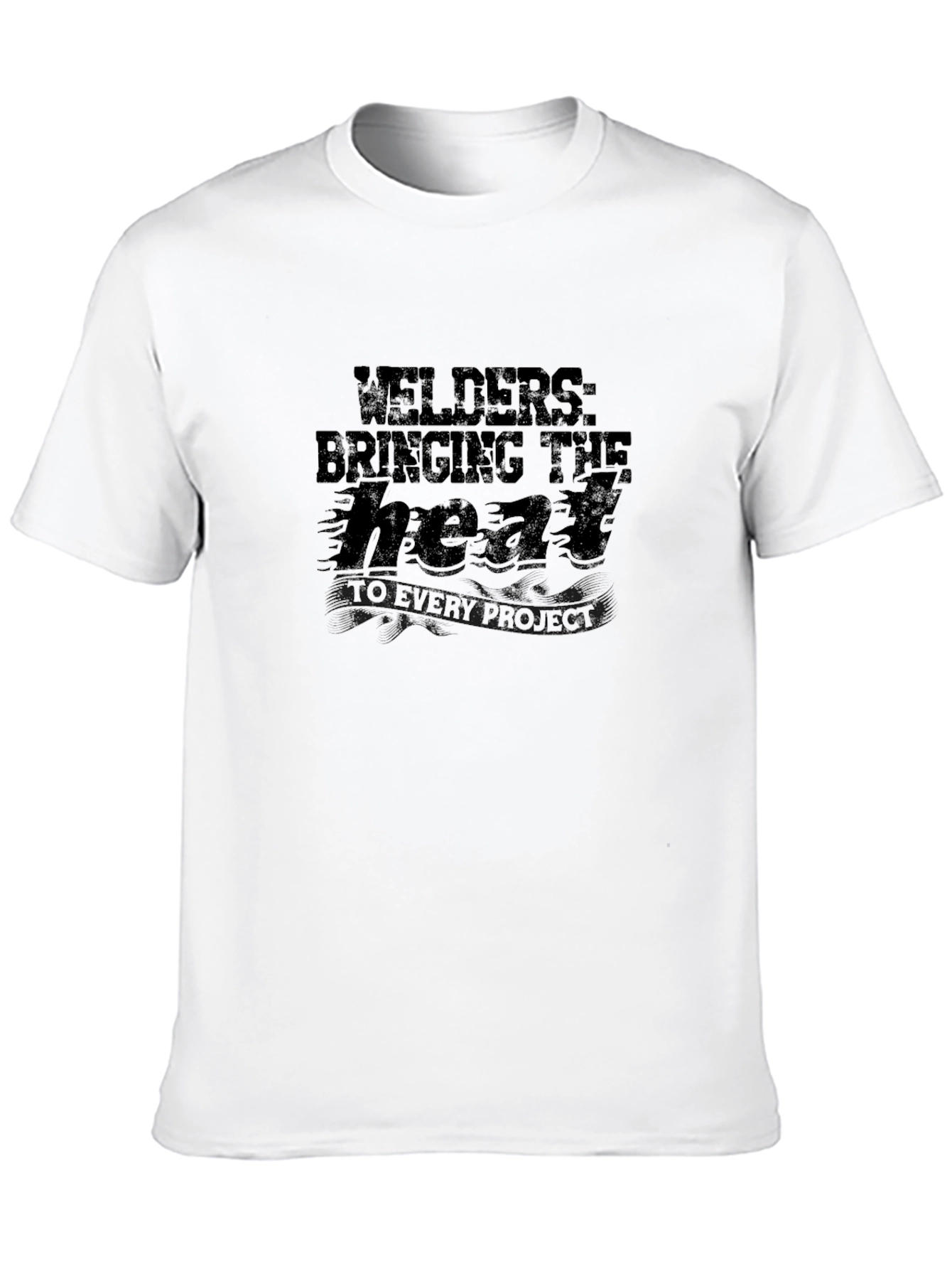Welders Heat Project T-Shirt - Black Graphic Tee