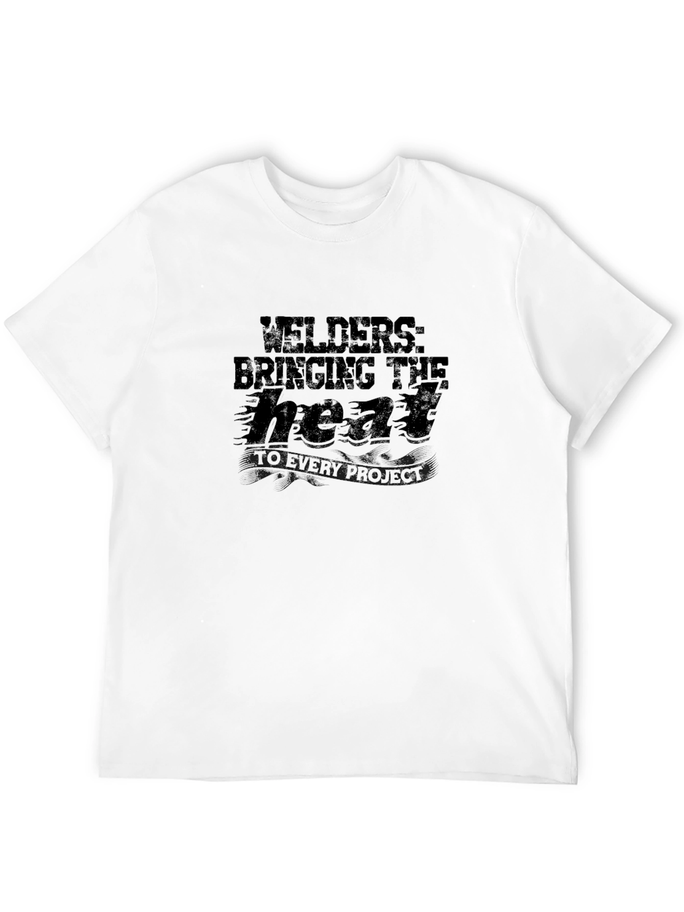 Welders Heat Project T-Shirt - Black Graphic Tee