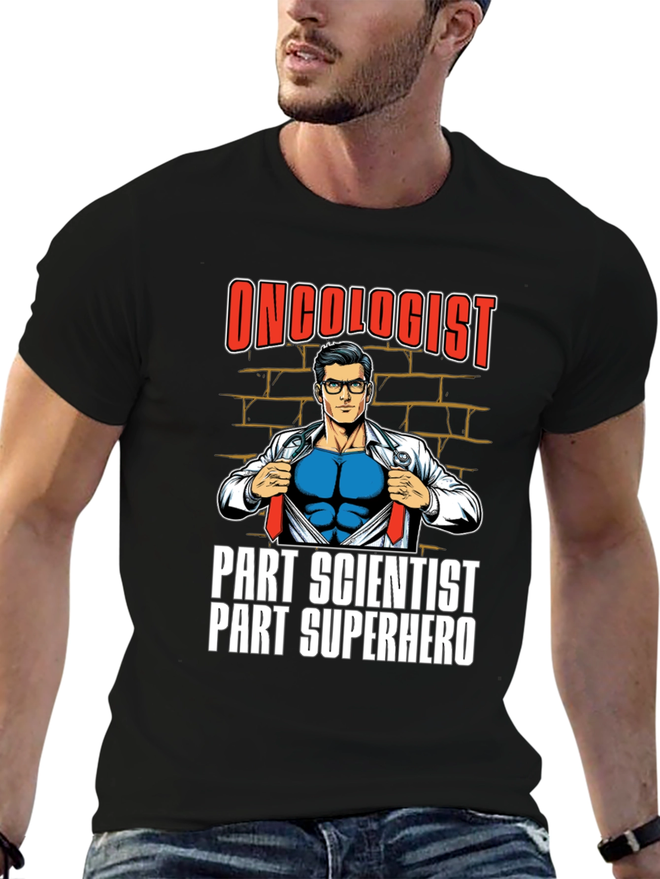 Oncologist Superhero T-Shirt