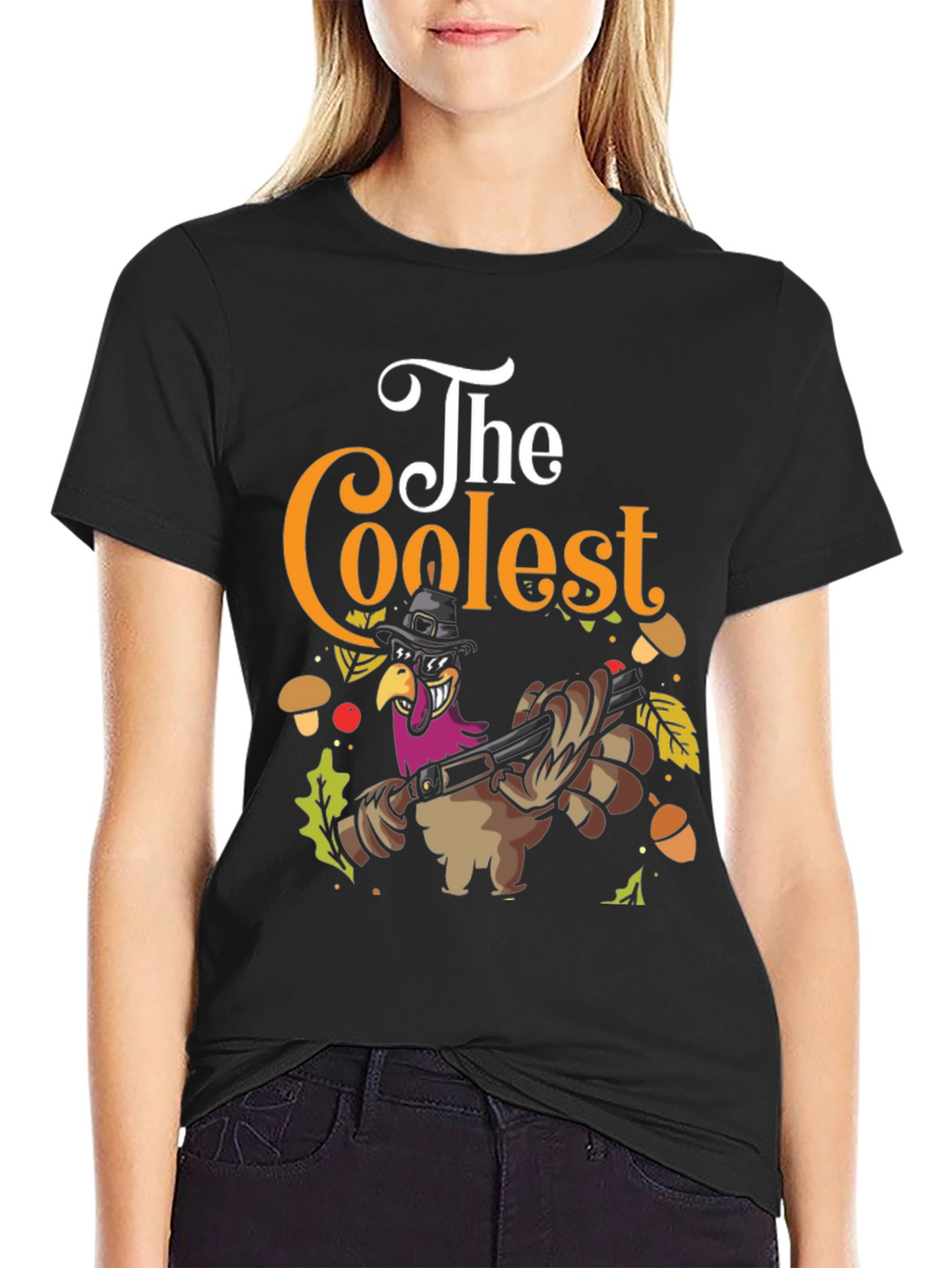 The Coolest Turkey Graphic T-Shirt