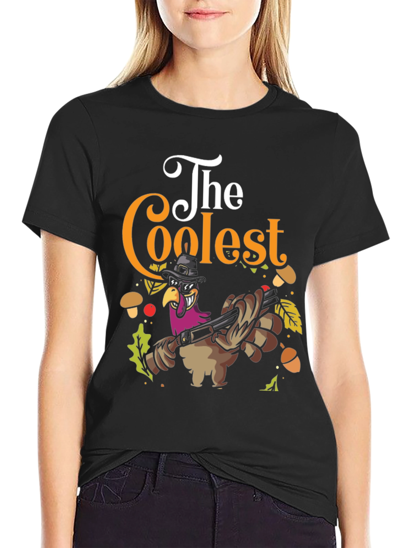 The Coolest Turkey Graphic T-Shirt