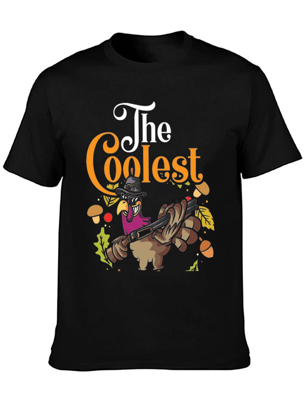 The Coolest Turkey Graphic T-Shirt