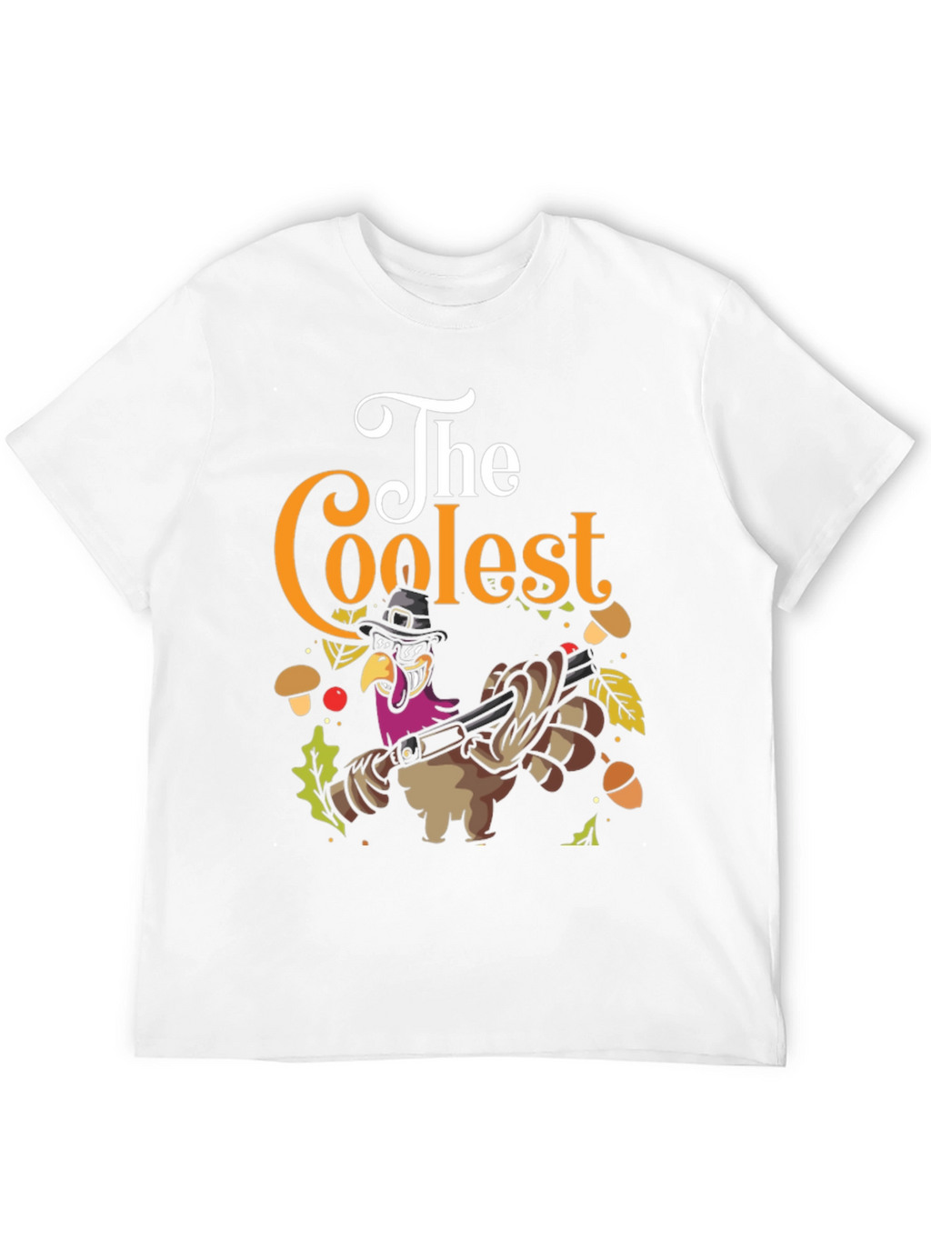 The Coolest Turkey Graphic T-Shirt