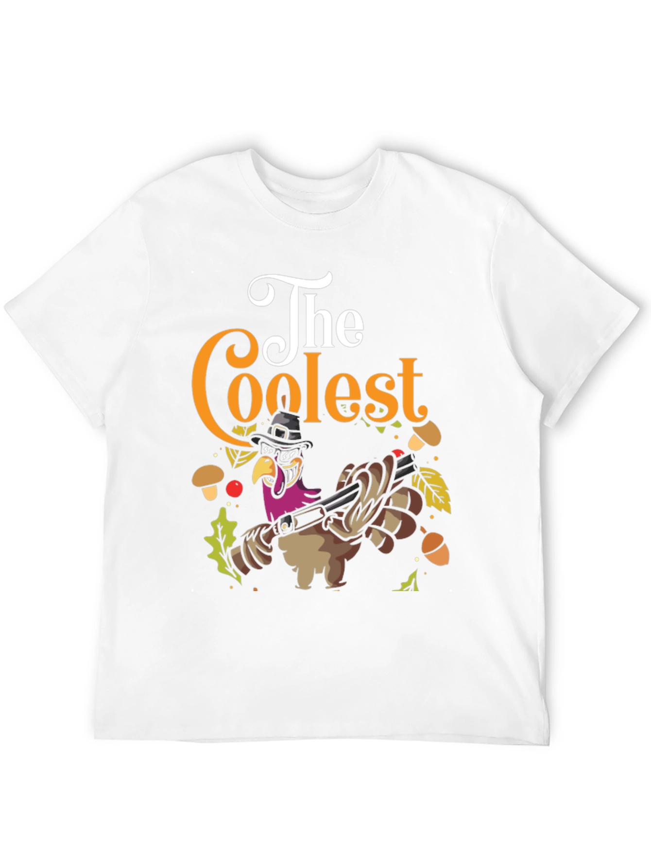 The Coolest Turkey Graphic T-Shirt