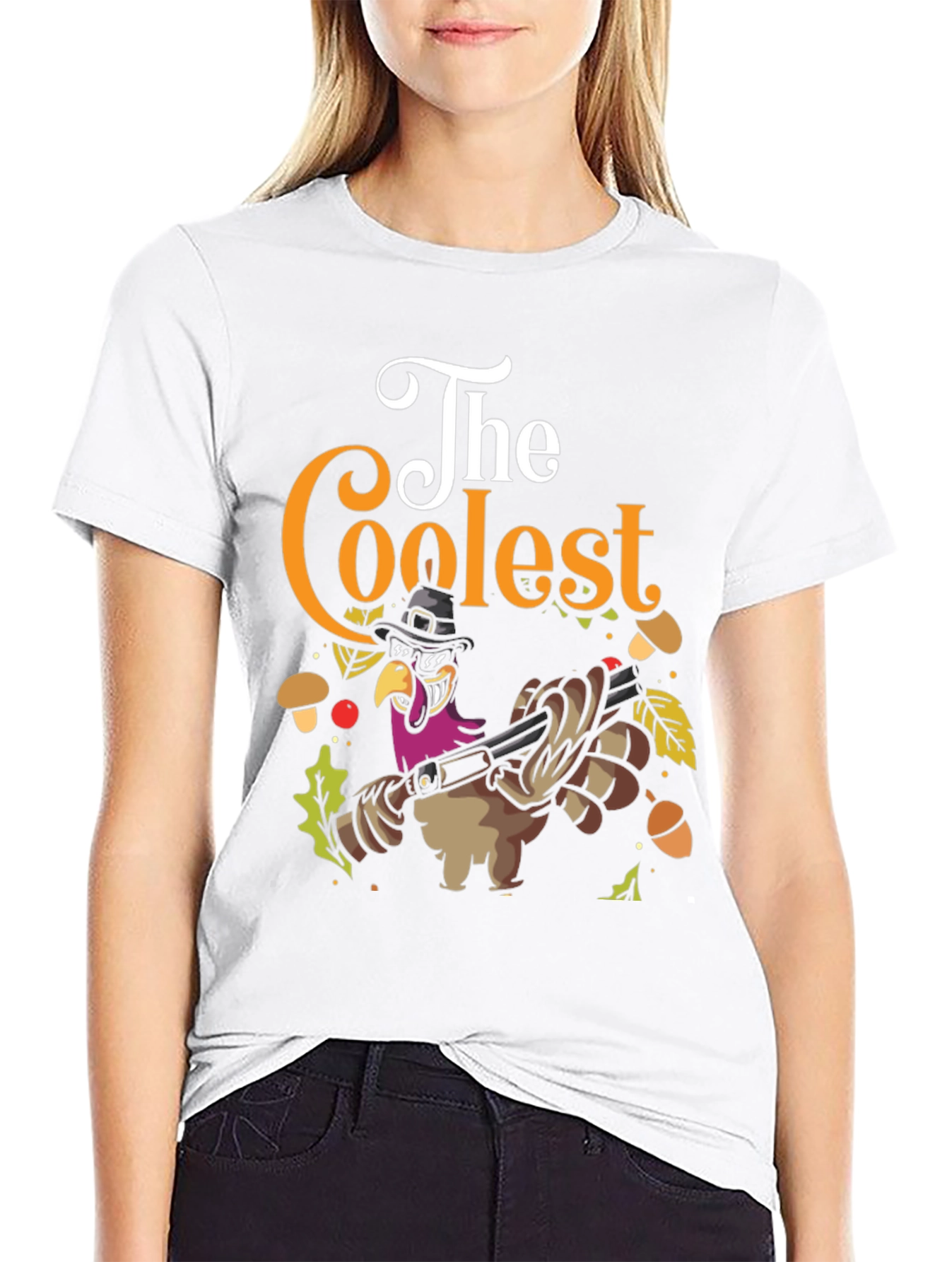 The Coolest Turkey Graphic T-Shirt