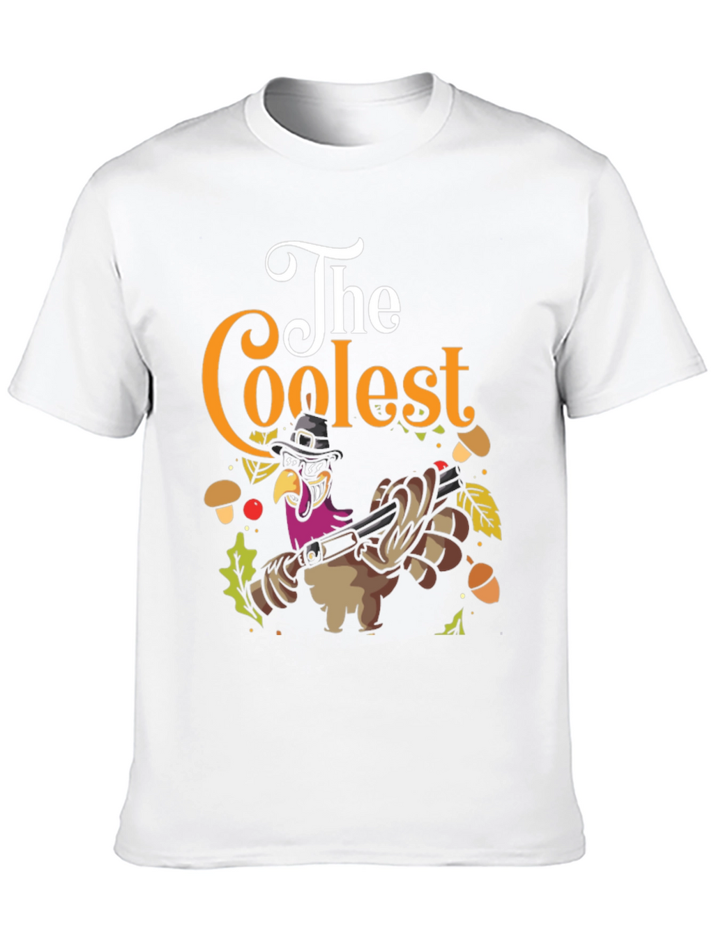 The Coolest Turkey Graphic T-Shirt