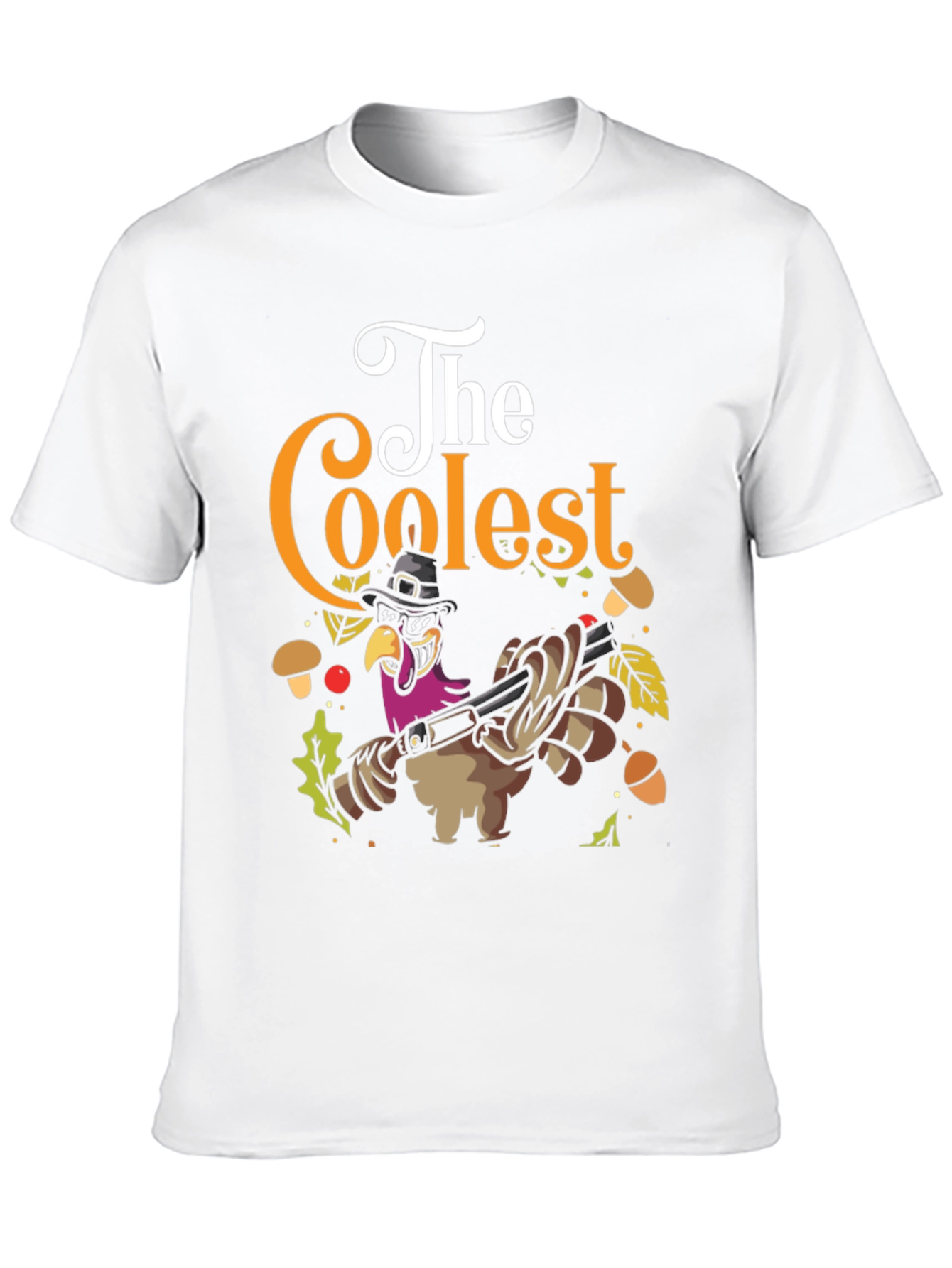 The Coolest Turkey Graphic T-Shirt