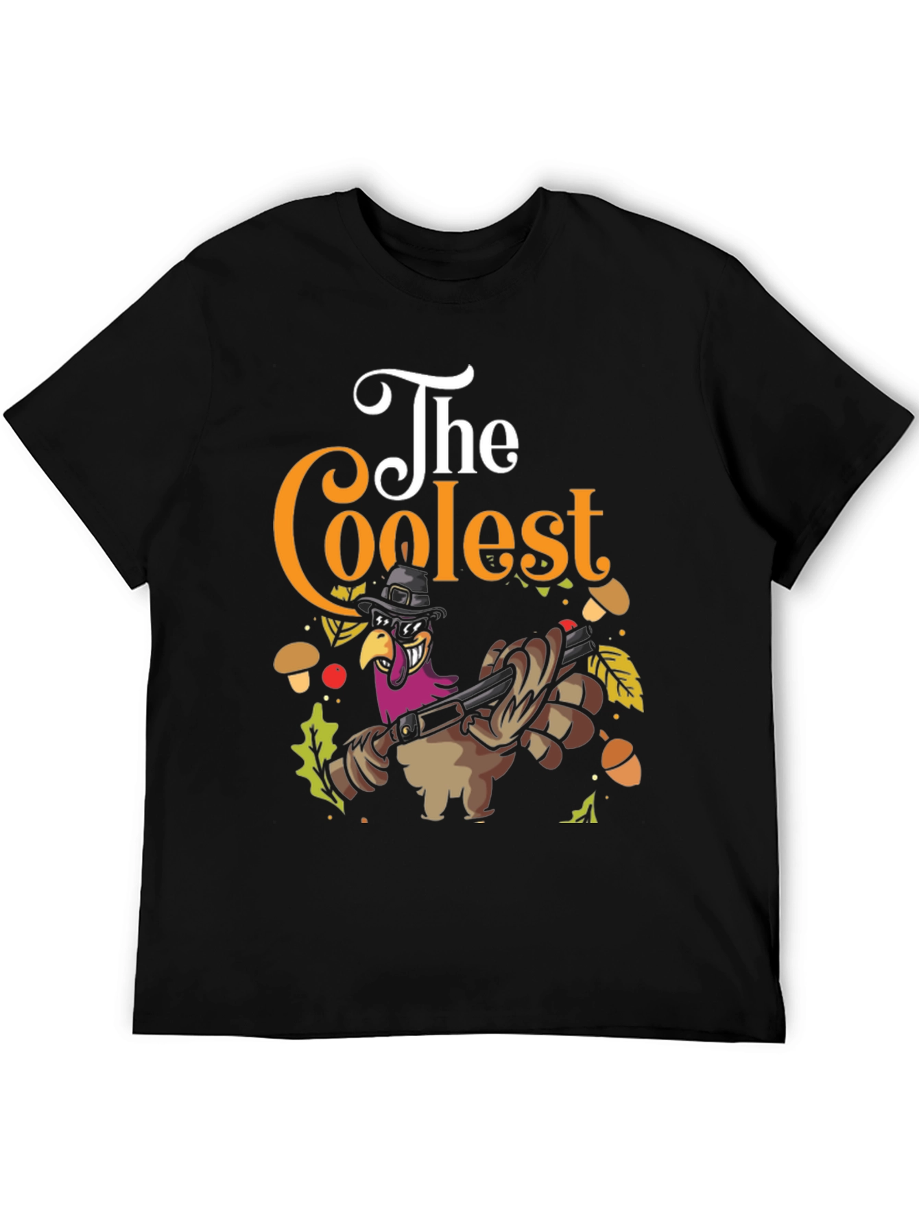 The Coolest Turkey Graphic T-Shirt