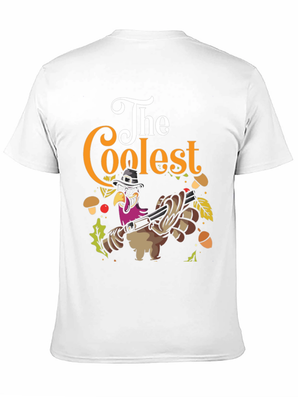 The Coolest Turkey Graphic T-Shirt