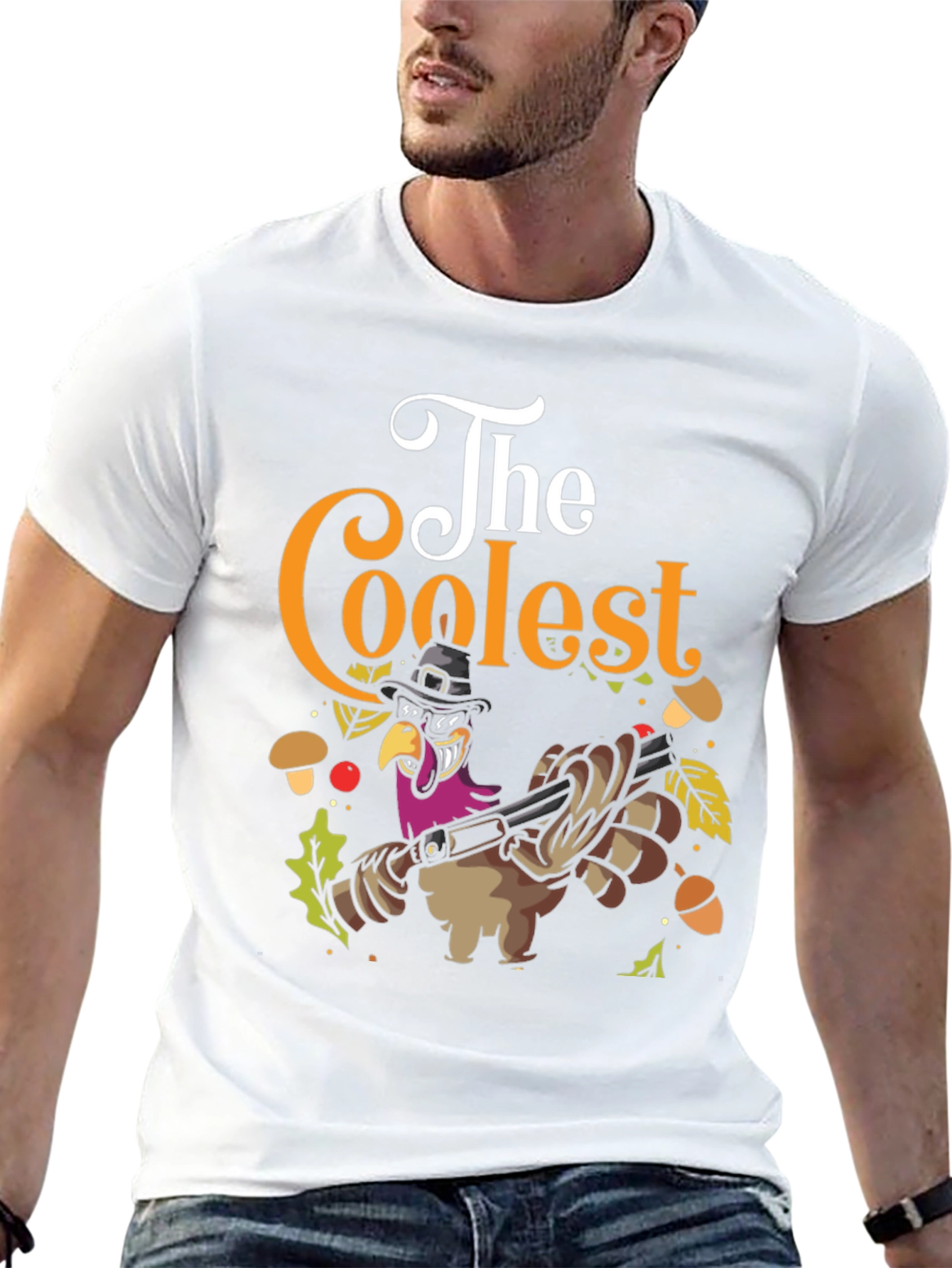 The Coolest Turkey Graphic T-Shirt