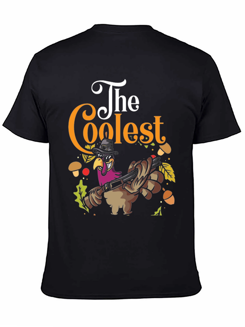The Coolest Turkey Graphic T-Shirt