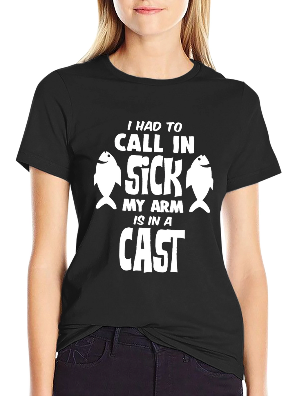 Funny Fishing T-Shirt: I Had To Call In Sick