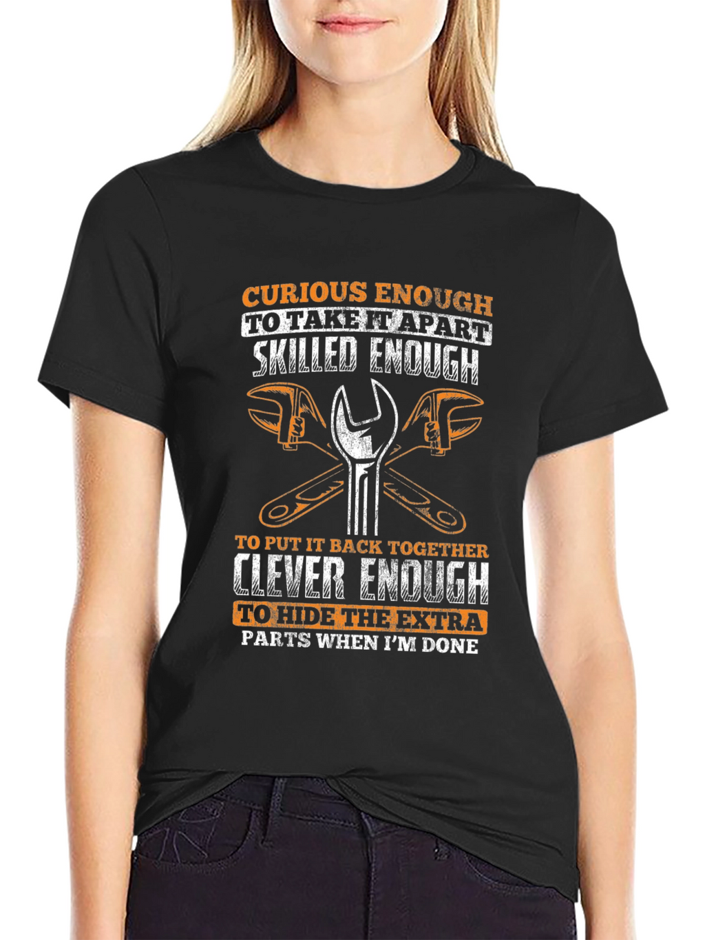 Curious Enough Skilled Mechanic T-Shirt