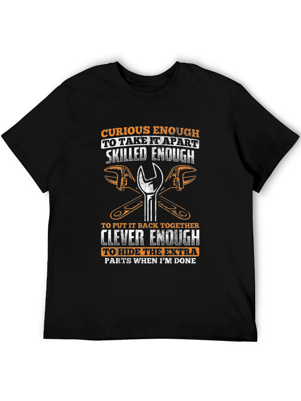 Curious Enough Skilled Mechanic T-Shirt