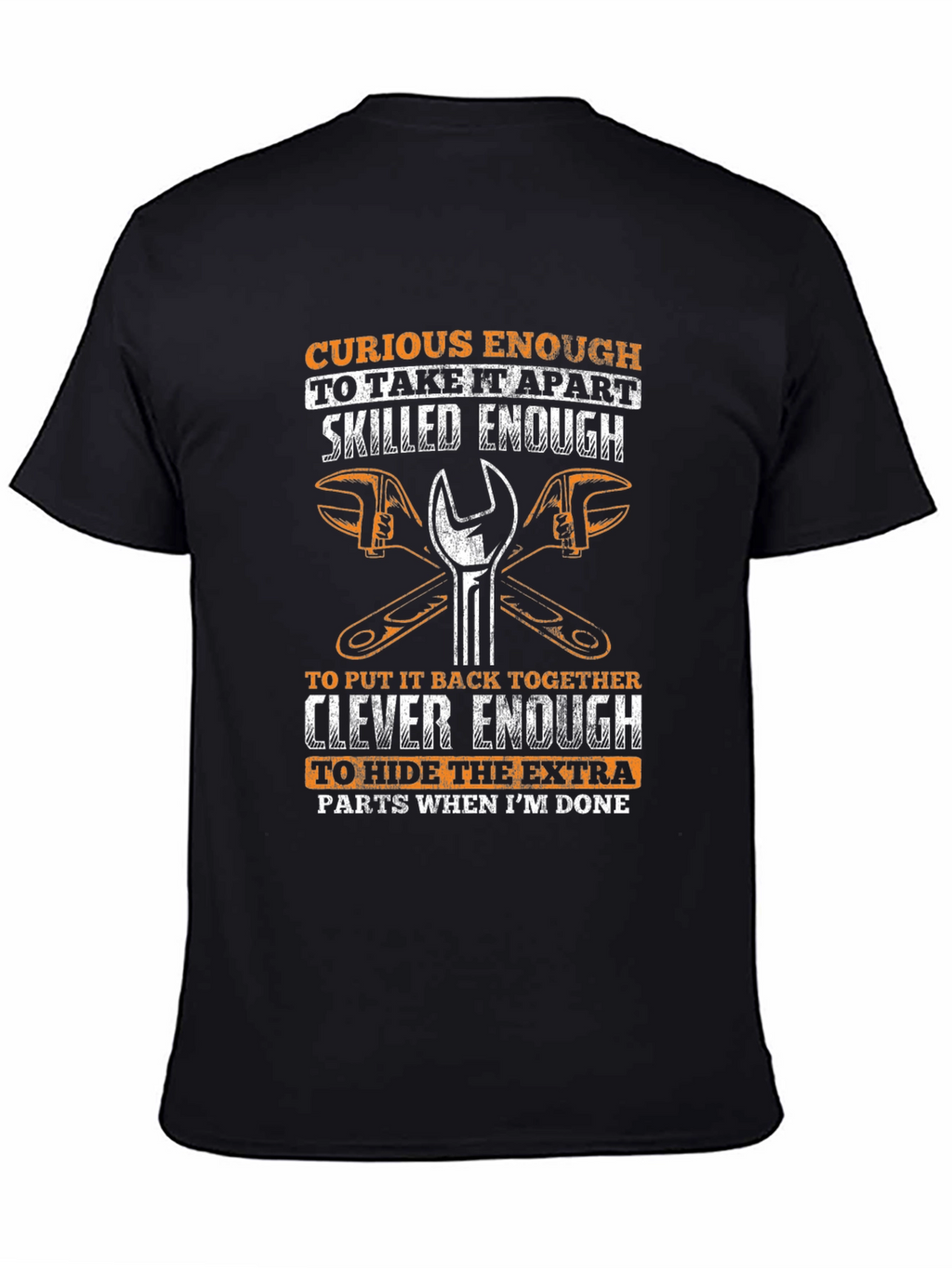 Curious Enough Skilled Mechanic T-Shirt