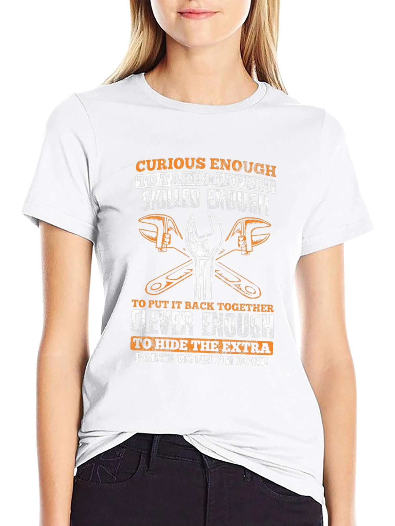 Curious Enough Skilled Mechanic T-Shirt