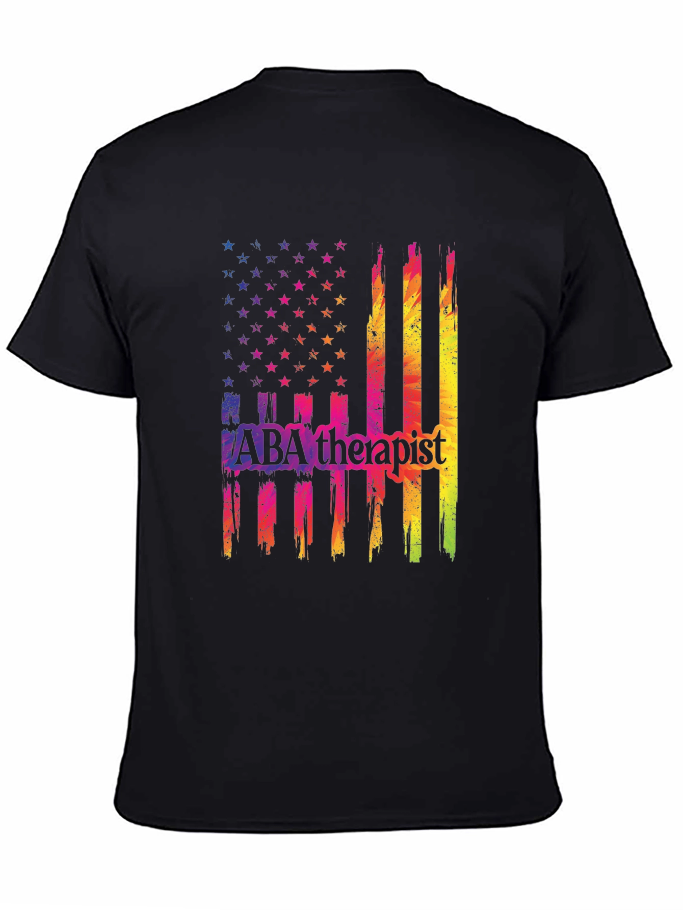 ABA Therapist American Flag T-Shirt