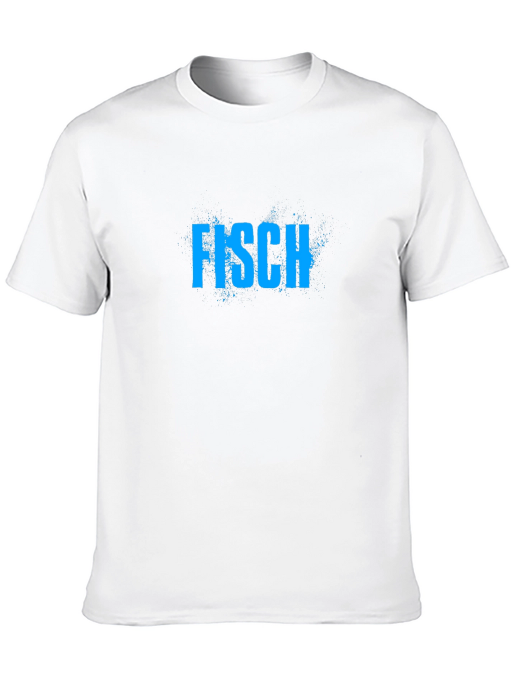 Fisch T-Shirt - Cool Blue Graphic