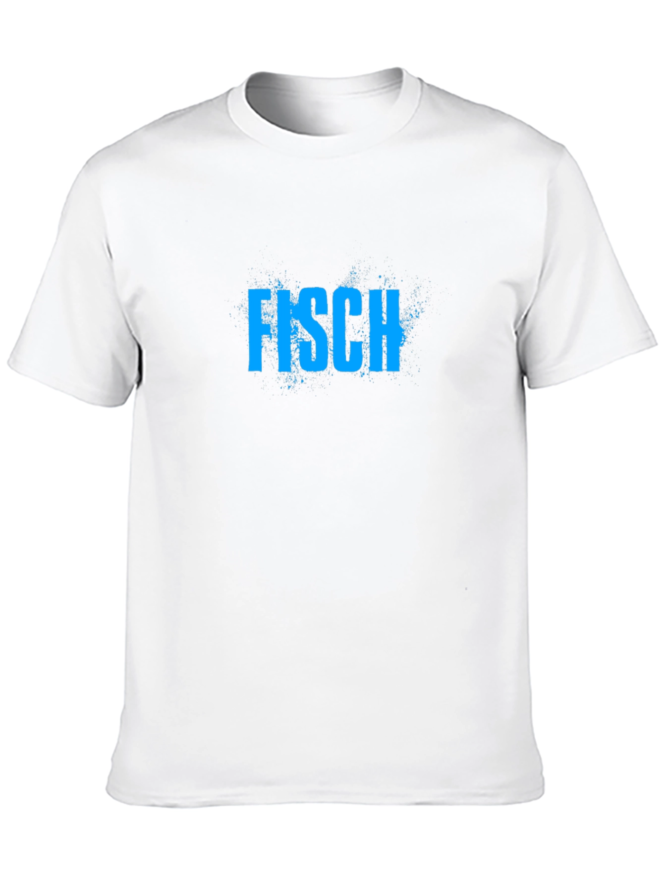 Fisch T-Shirt - Cool Blue Graphic