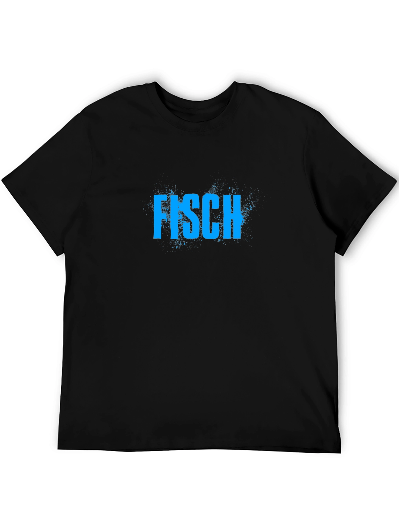 Fisch T-Shirt - Cool Blue Graphic