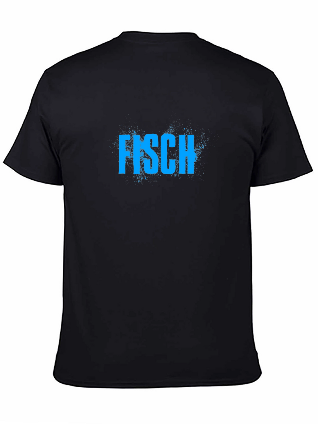 Fisch T-Shirt - Cool Blue Graphic