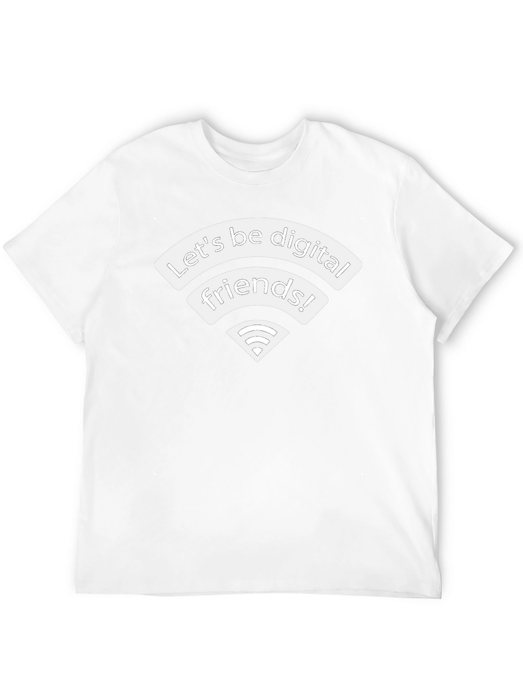 Digital Friends Graphic Tee - Black T-Shirt