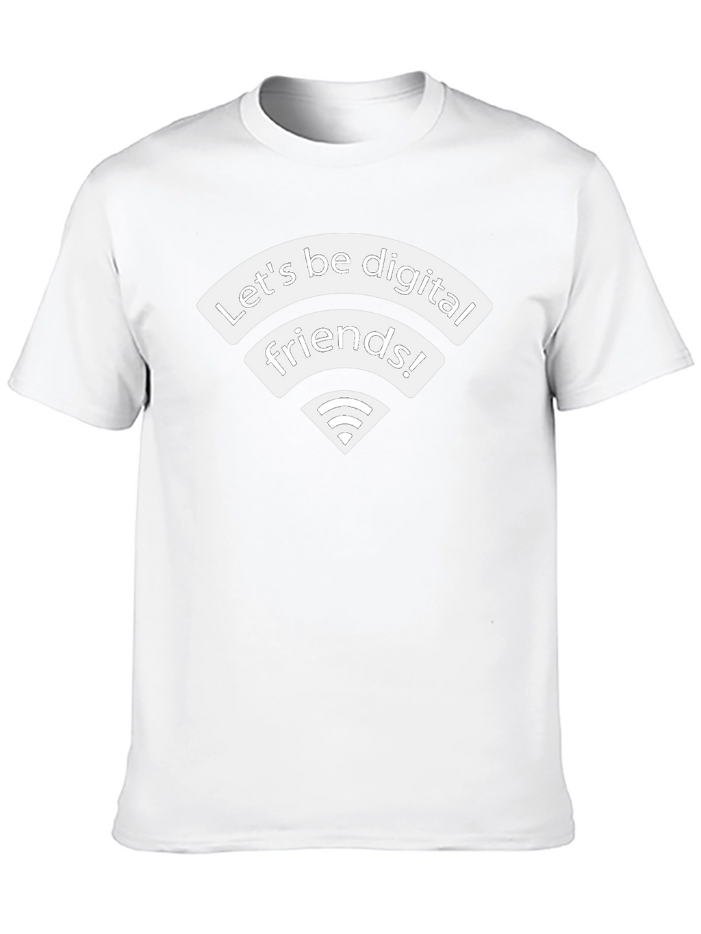 Digital Friends Graphic Tee - Black T-Shirt