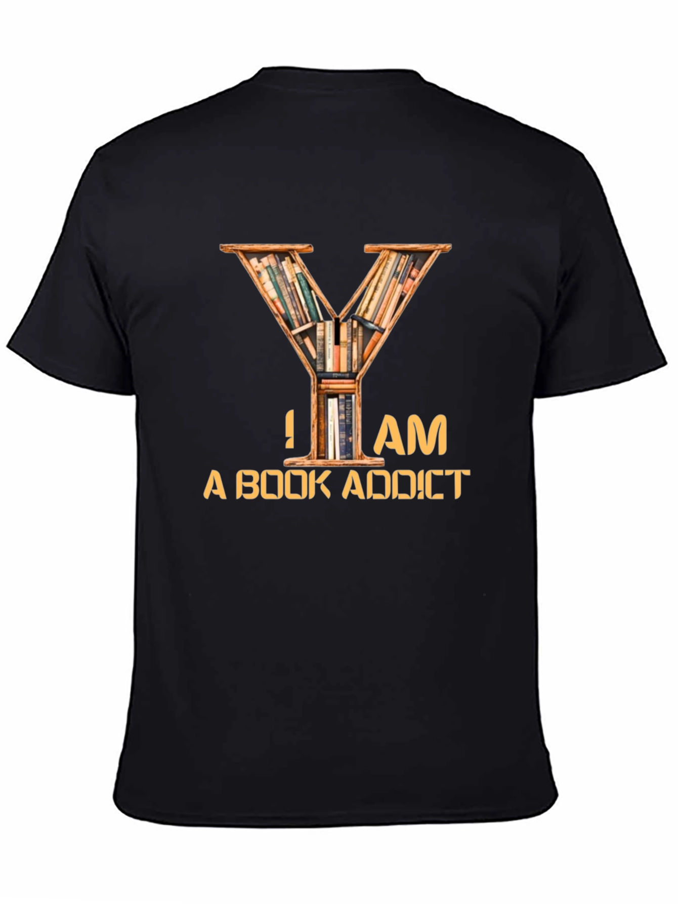 Book Addict T-Shirt - Novelty Design for Book Lovers