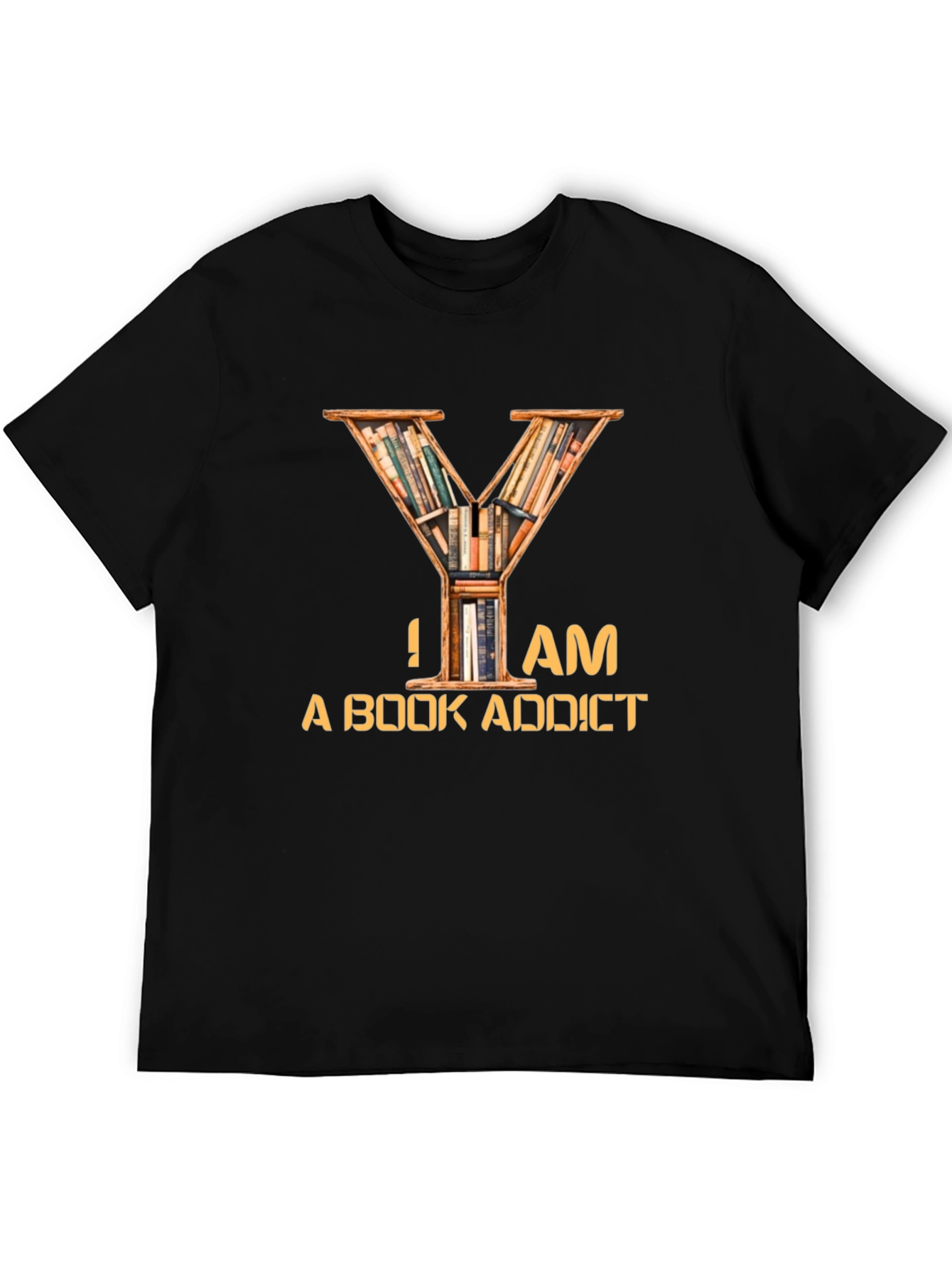 Book Addict T-Shirt - Novelty Design for Book Lovers