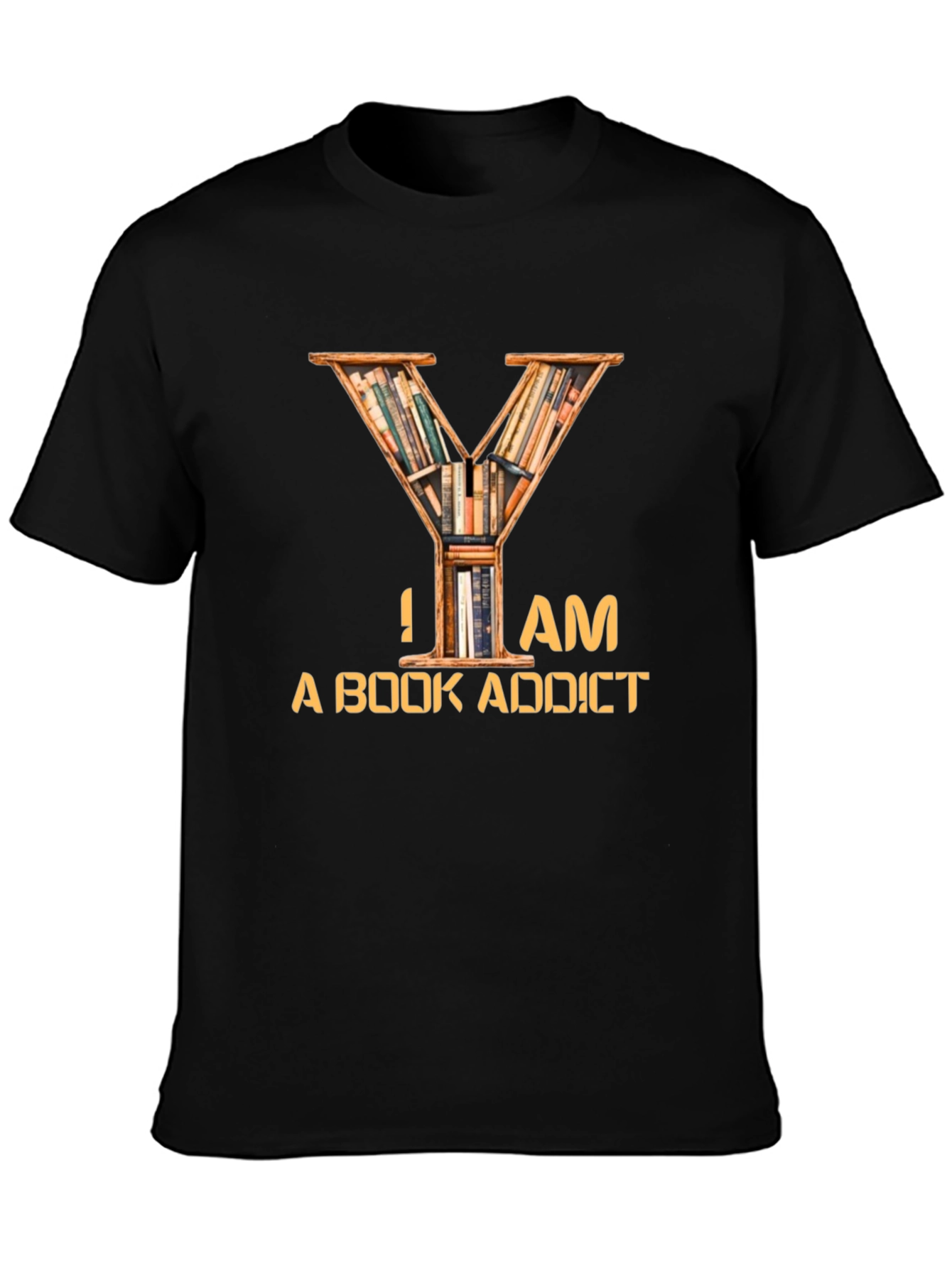 Book Addict T-Shirt - Novelty Design for Book Lovers