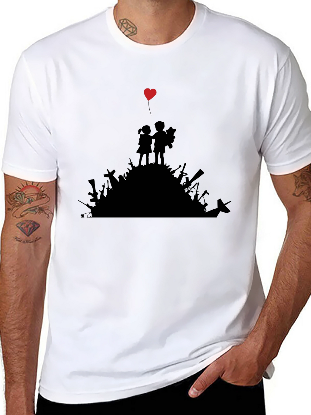 Peace Over War Graphic Tee