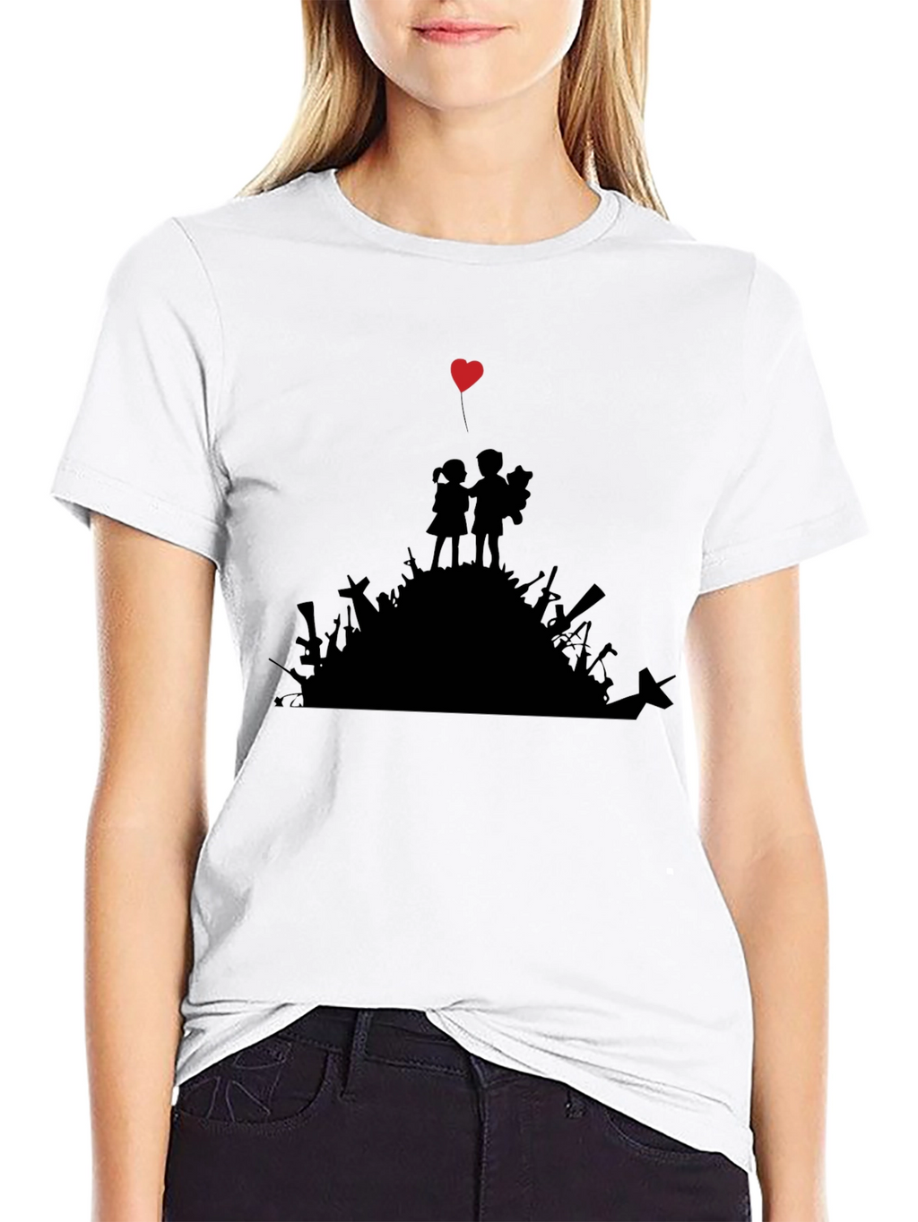 Peace Over War Graphic Tee