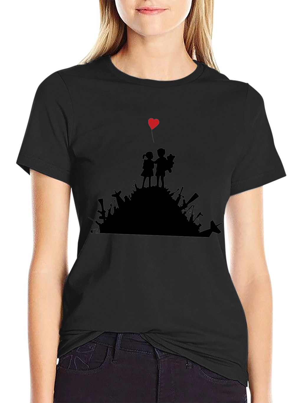 Peace Over War Graphic Tee