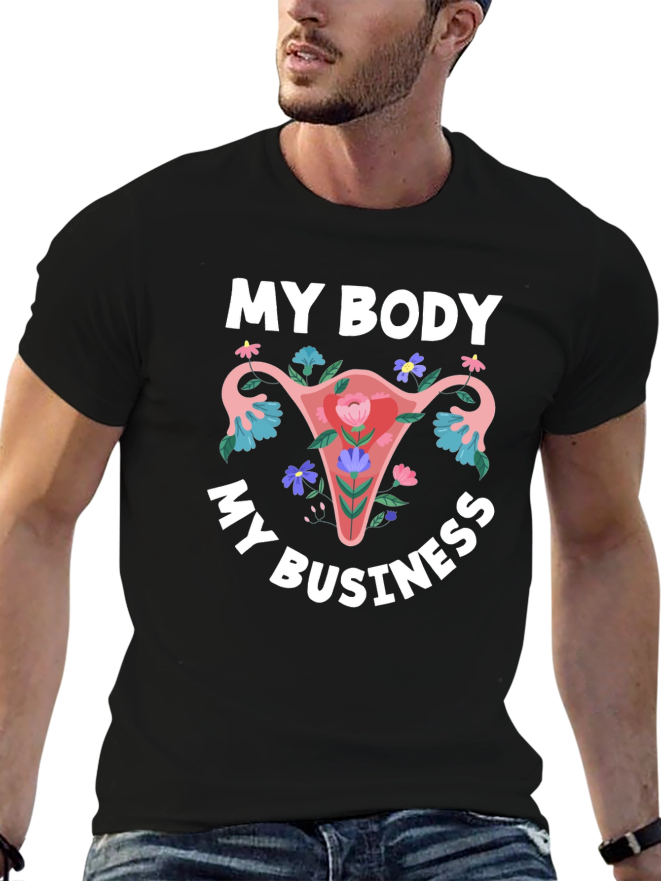 My Body My Business Graphic T-Shirt